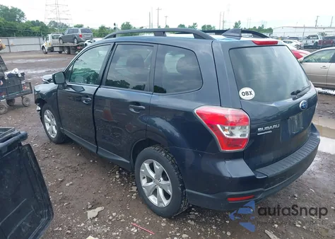 2016 Subaru Forester 2.5I Premium из США, поврежденный, VIN JF2SJADC4GH411530